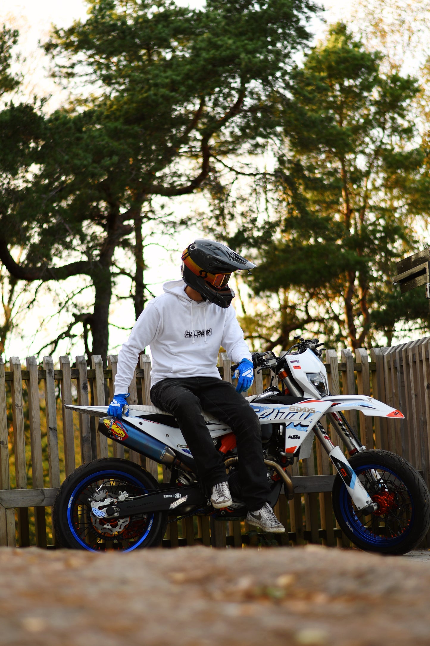 Controversial Lifestyle, Not Criminal - White Hoodie